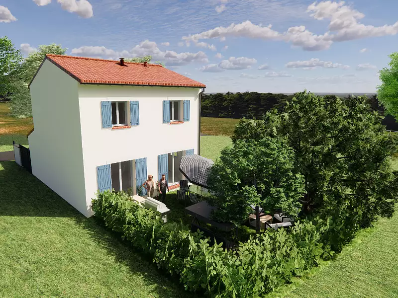 Maison neuve, 95 m² - Nailloux (31560)