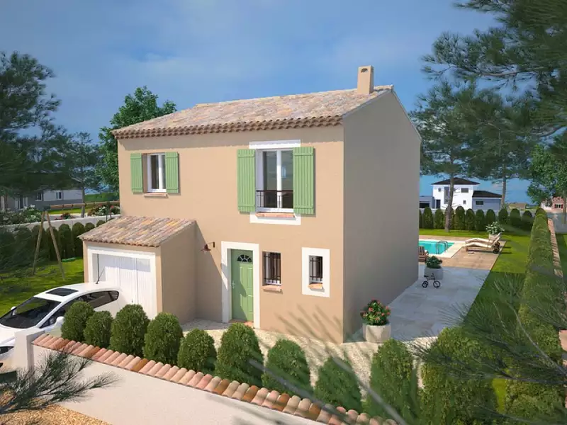 Maison neuve, 95 m² - Le Triadou (34270)