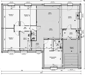 Maison neuve, 105 m²