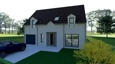 Maison neuve, 80 m²