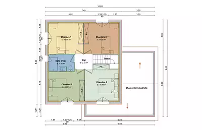 Maison neuve, 94 m²