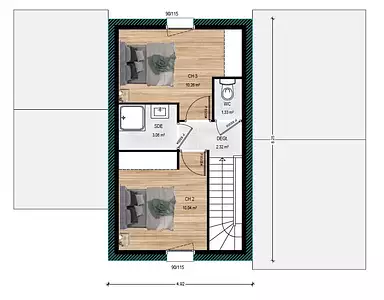 Maison neuve, 84 m²