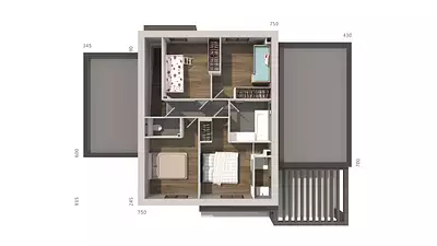 Maison neuve, 130 m²