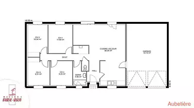 Maison neuve, 111 m²