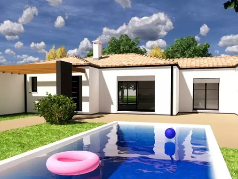 Maison neuve, 130 m² - Saint-Maixent-sur-Vie (85220)