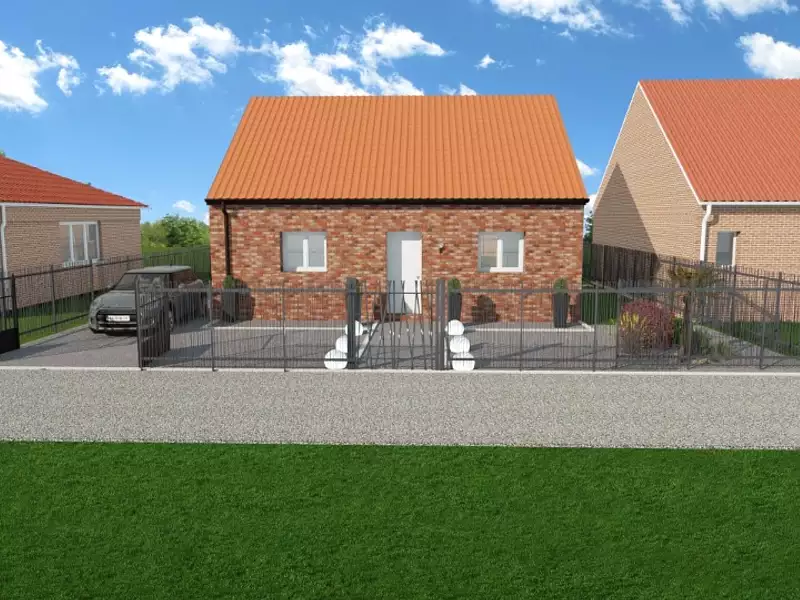 Maison neuve, 70 m² - Libercourt (62820)