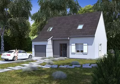Maison neuve, 98,08 m²