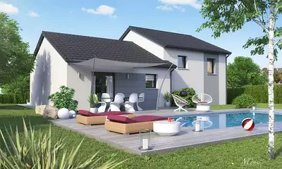 Maison neuve, 100 m²
