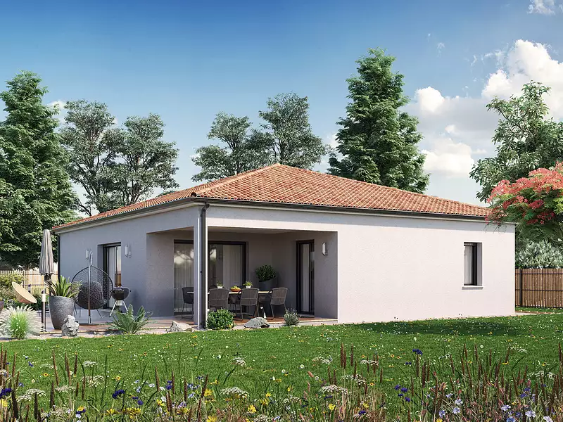 Maison neuve, 70 m² - Landiras (33720)
