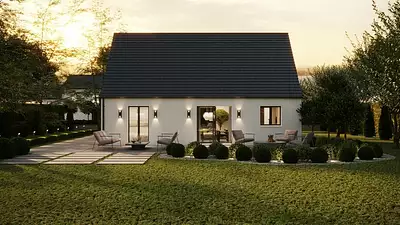 Maison neuve, 73 m²