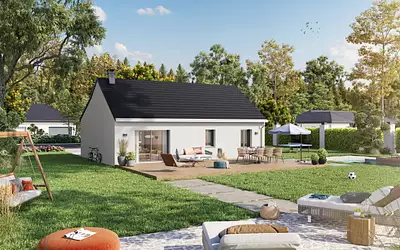 Maison neuve, 75,85 m²