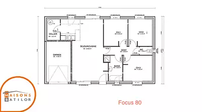 Maison neuve, 80 m²