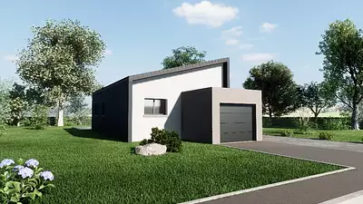Maison neuve, 83 m²