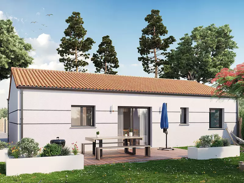 Maison neuve, 76 m² - Landevieille (85220)