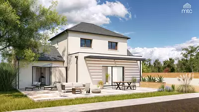 Maison neuve, 121,54 m²