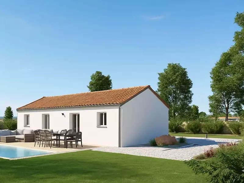Maison neuve, 70 m² - Bergerac (24100)