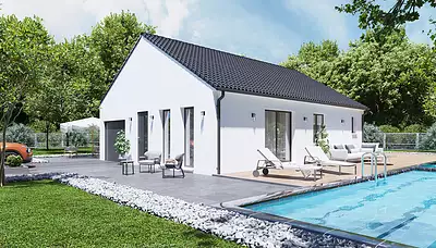 Maison neuve, 69 m²