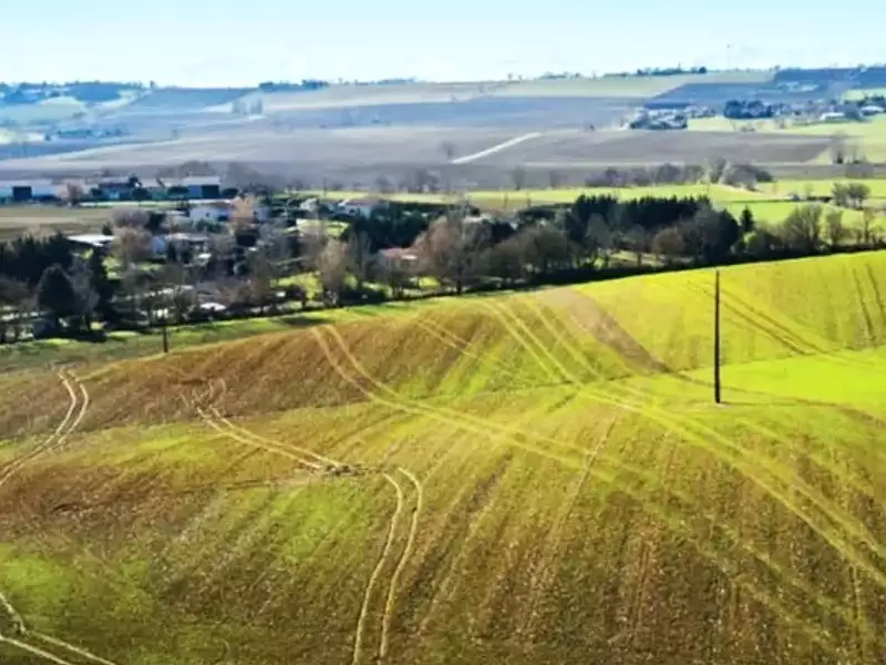 Terrain à bâtir, 1 100 m² - Maureville (31460)