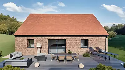 Maison neuve, 75 m²