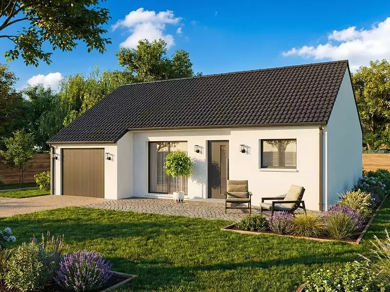 Maison neuve, 73 m² - Saint-Sernin-du-Bois (71200)