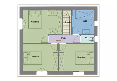 Maison neuve, 110 m²