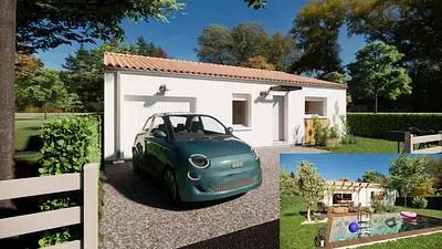 Maison neuve, 61 m²