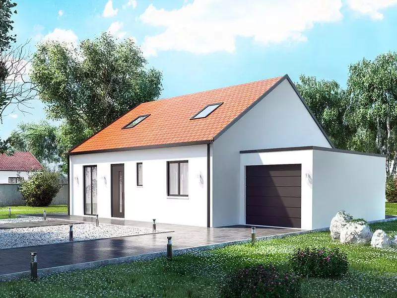 Maison neuve, 95 m² - Saint-Mars-la-Brière (72470)