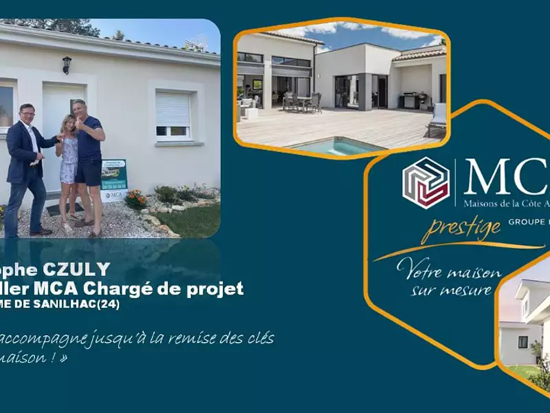 Maison neuve, 101 m² - Marsac-sur-l'Isle (24430)