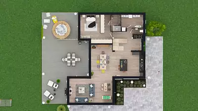 Maison neuve, 180 m²
