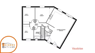 Maison neuve, 113 m²