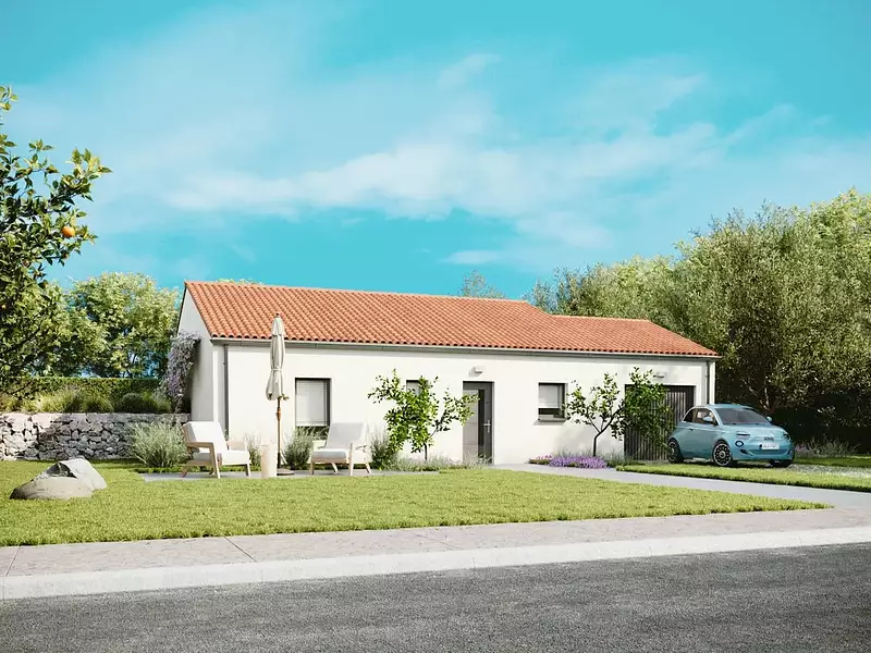 Maison neuve, 85 m² - Grues (85580)