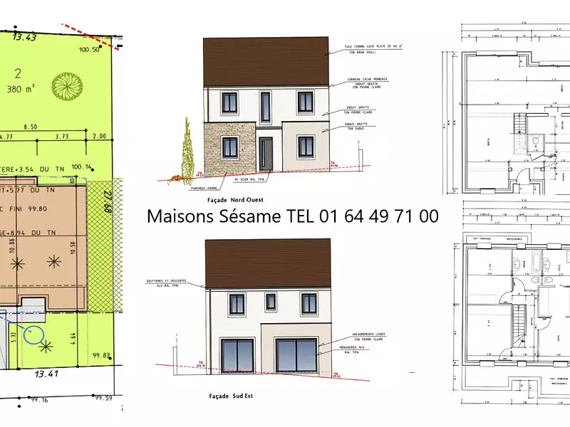 Maison neuve, 128 m² - Montlhéry (91310)