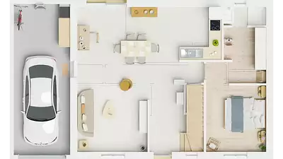 Maison neuve, 99 m²