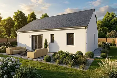 Maison neuve, 73 m²