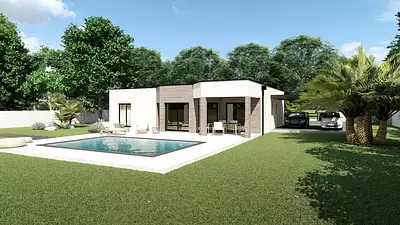 Maison neuve, 107 m²