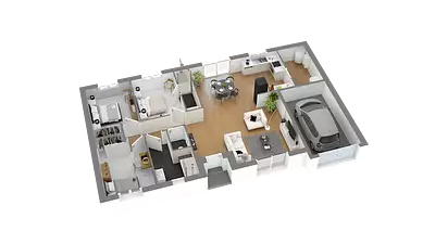 Maison neuve, 94 m²
