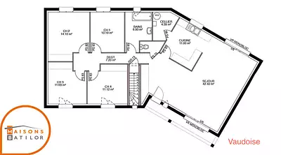 Maison neuve, 113 m²