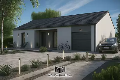Maison neuve, 90 m²