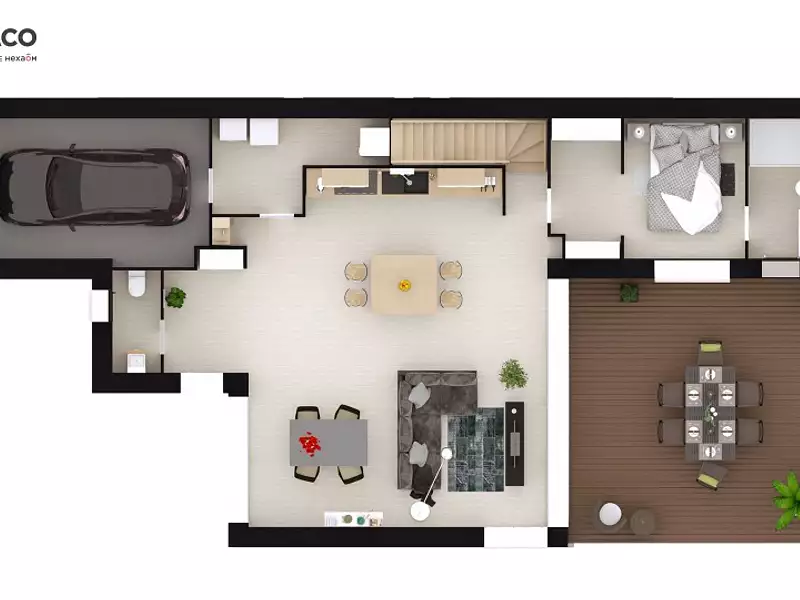 Maison neuve, 134 m² - Hauville (27350)