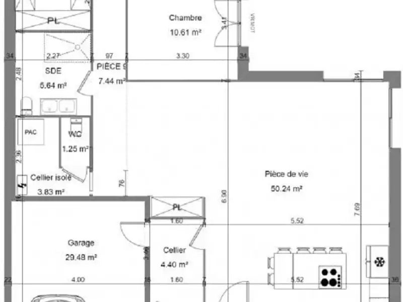Maison neuve, 100 m² - Breuillet (91650)