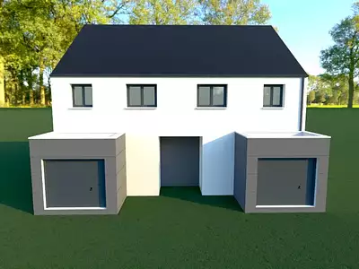 Maison neuve, 77 m²