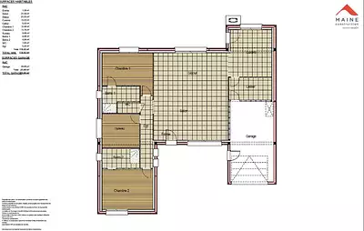 Maison neuve, 116 m²