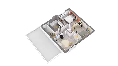 Maison neuve, 88,56 m²