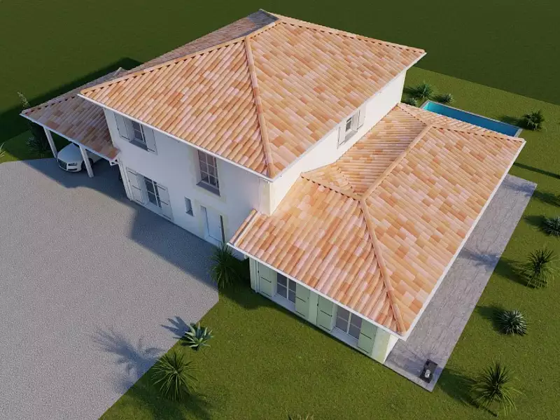 Maison neuve, 221 m² - Martignas-sur-Jalle (33127)