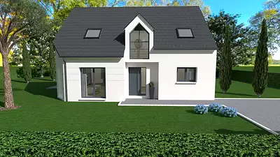 Maison neuve, 123,1 m²
