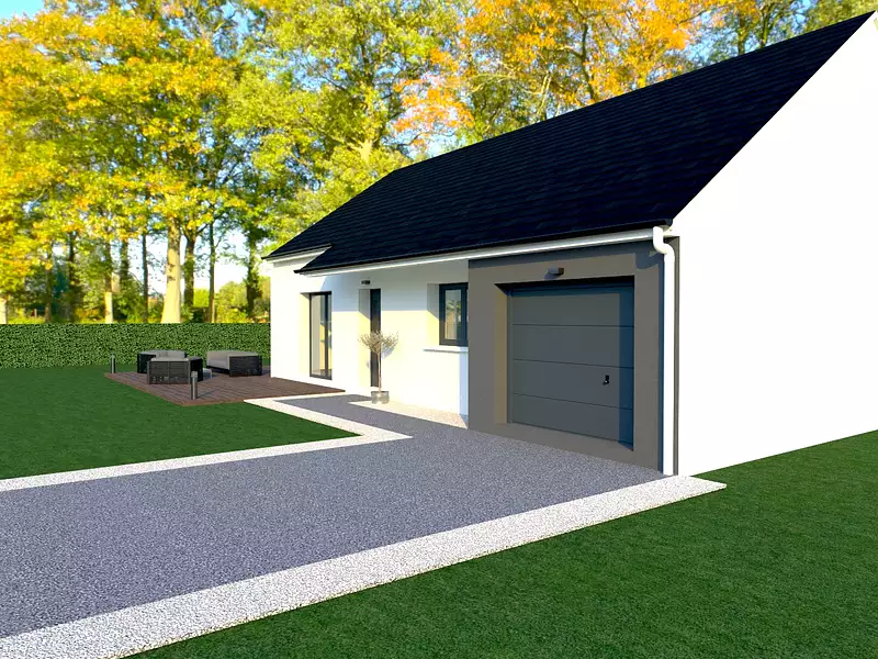 Maison neuve, 84,28 m² - Fleury-sur-Andelle (27380)