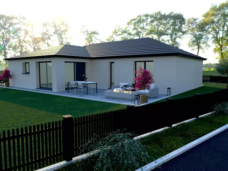 Maison neuve, 103 m² - Aix-Noulette (62160)