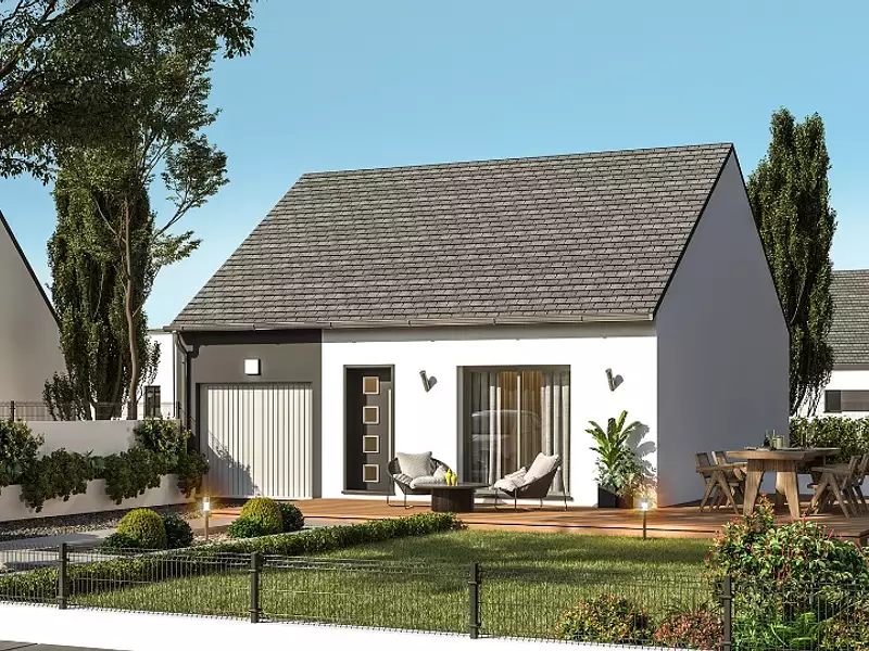 Maison neuve, 55 m² - Fougères (35300)