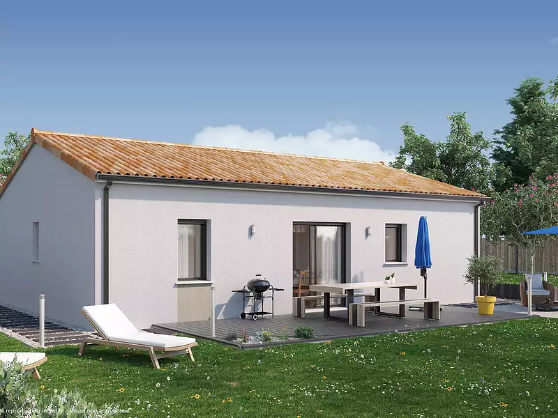 Maison neuve, 63 m² - Montrevault (49110)