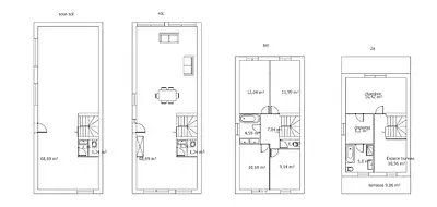 Maison neuve, 160 m²